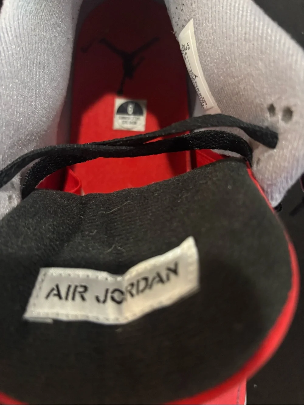 Jordan Air Jordan 4 Retro Toro Bravo Red Black White  FQ8138-600. Sz 9